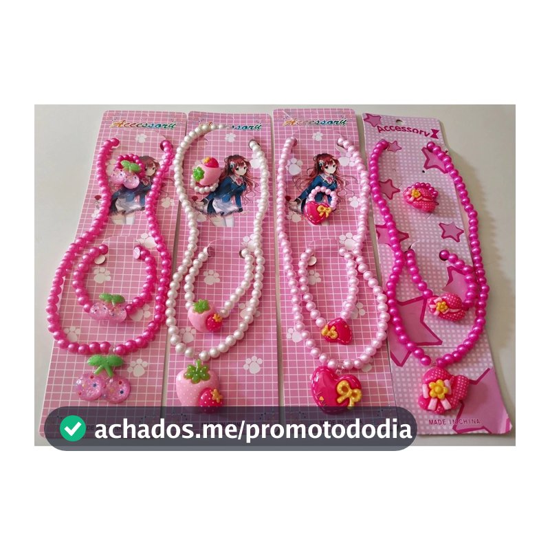 Kit 3/6/12 Cartelas De Colar Conjunto Casal Carteiras Tem Colar Pulseira Anel Com Pingente