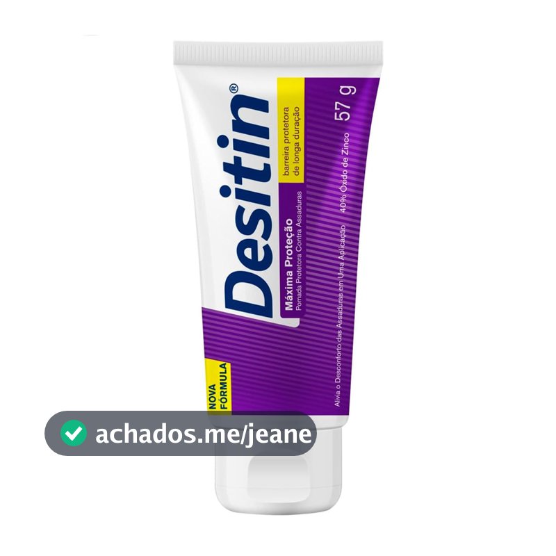 Pomada Desitin Contra Assadura Original Maxima Duração 57g