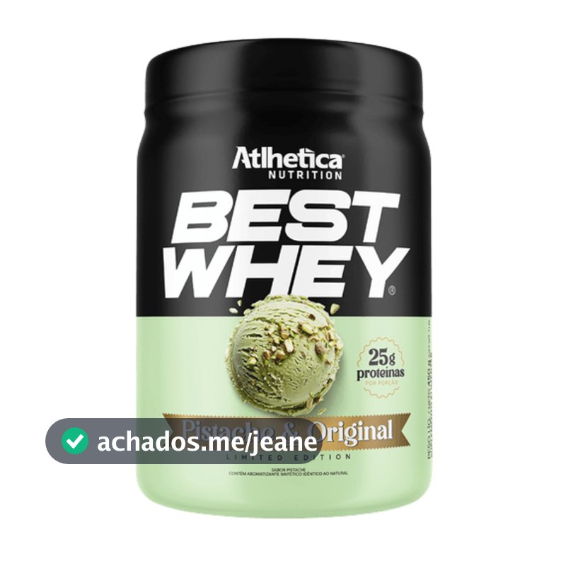 Best Whey Pistache 450g-  Atlhetica Nutrition