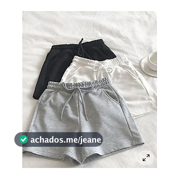 Kit 4 Shorts Moletom Bermuda Confort Dia A Dia