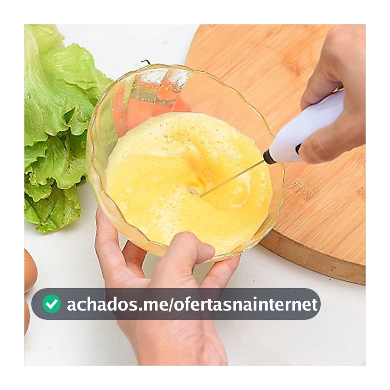 Mix Misturador Cafe Bebidas Batedor De Ovos Automático Elétrico Inox
