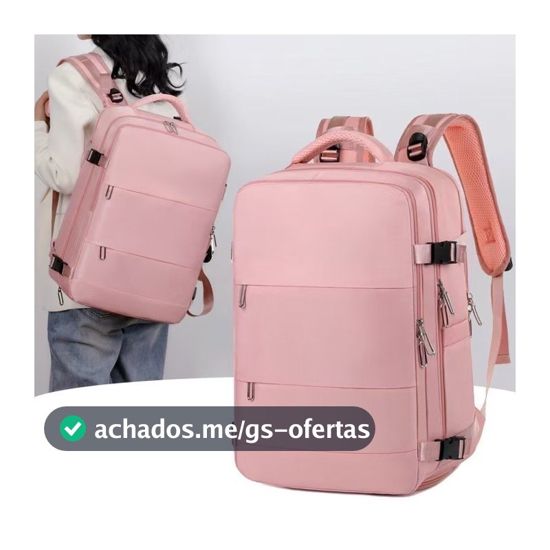 Mochila viral Laptop Viagem Escolar À Prova D'água Executiva Notebook Impermeável Guarda Tenis marisa