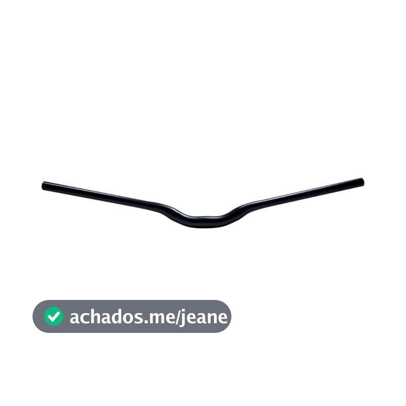 Guidão Voador 31.8x780mm Aço Estilo Kalin/Absolute Wheeling/Grau  Bike Preto