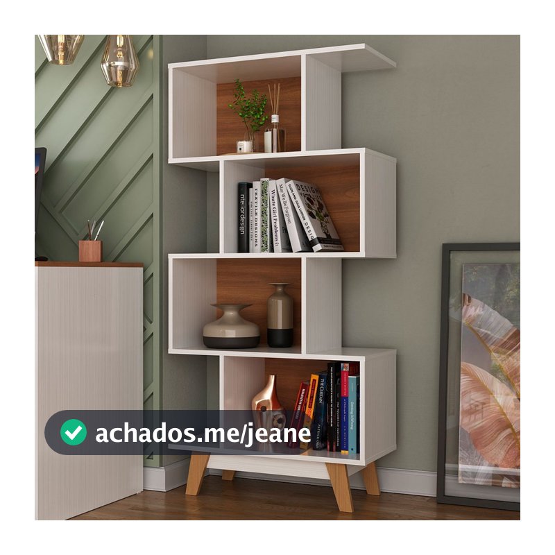 Estante para Livros 4 Nichos