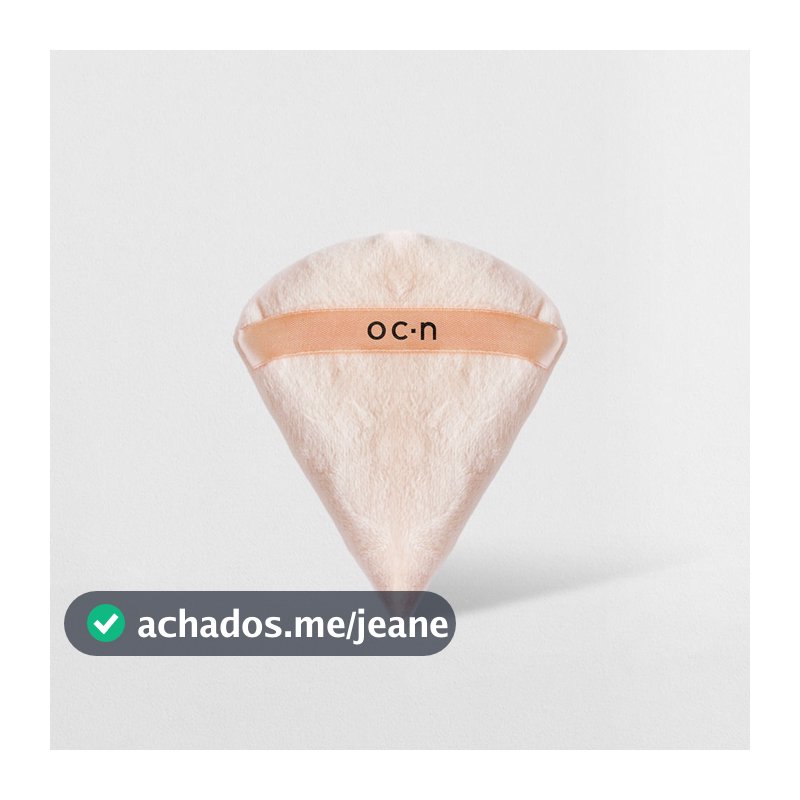 Esponja de Maquiagem para Acabamento Rosa - Powder Puff