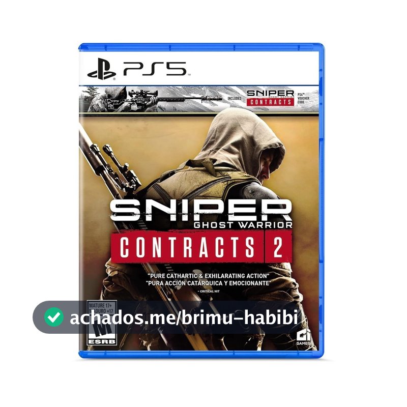 Sniper Ghost Warrior Contracts 1 &  2 Double Pack PS5 Midia Fisica
