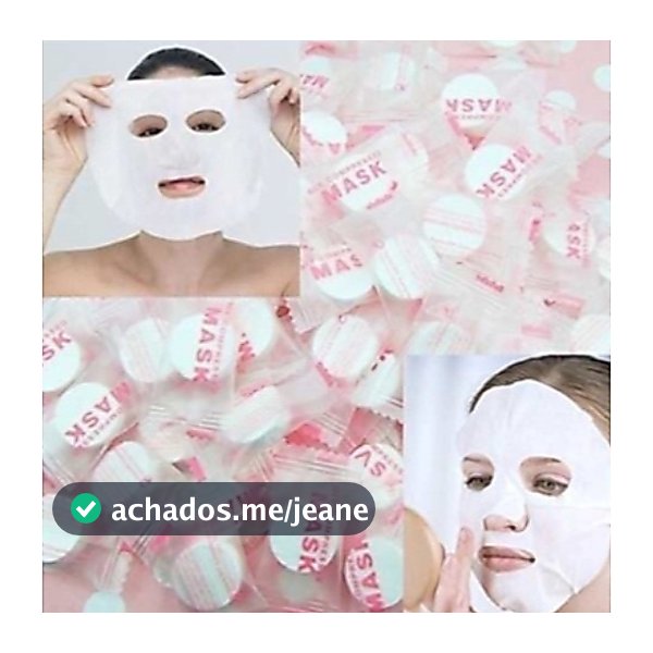 ANA1108 KIT 30/60/90/150unidades máscaras faciais comprimidas para tratamento de beleza conveniente