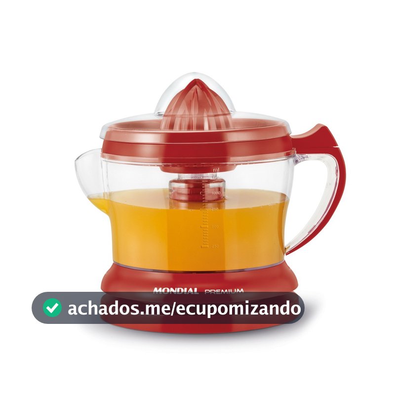 Espremedor de frutas 30 watts com cone extra Premium E-23 - Mondial
