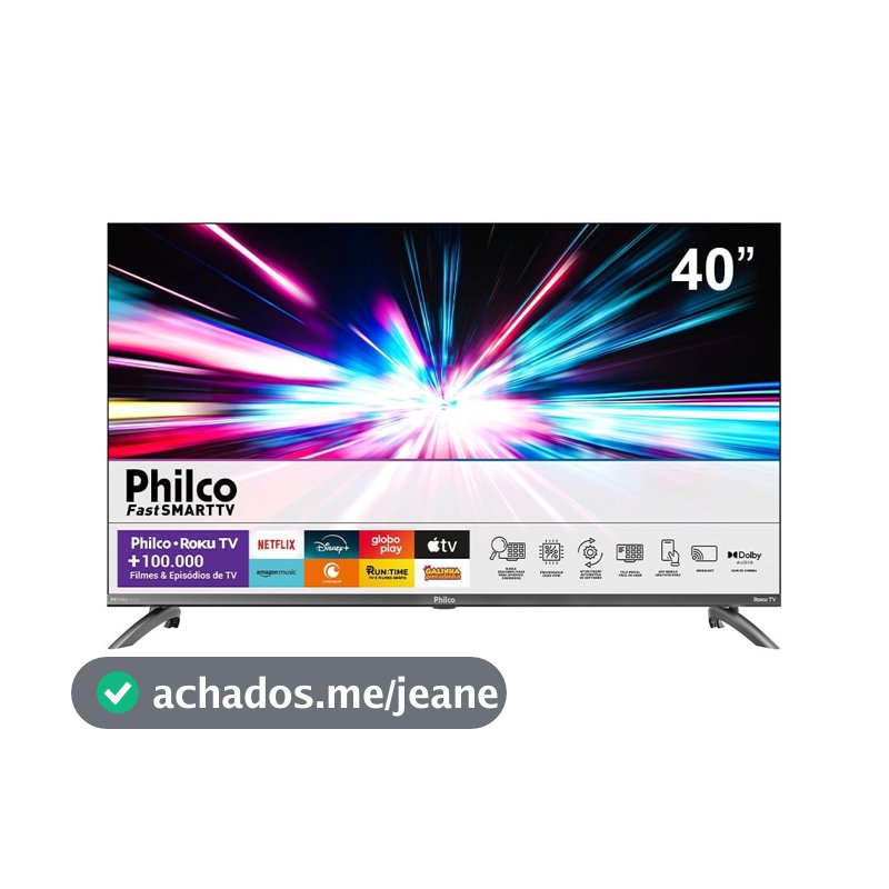 Smart TV 40 Philco Full HD LED PTV40M9GR2CGB