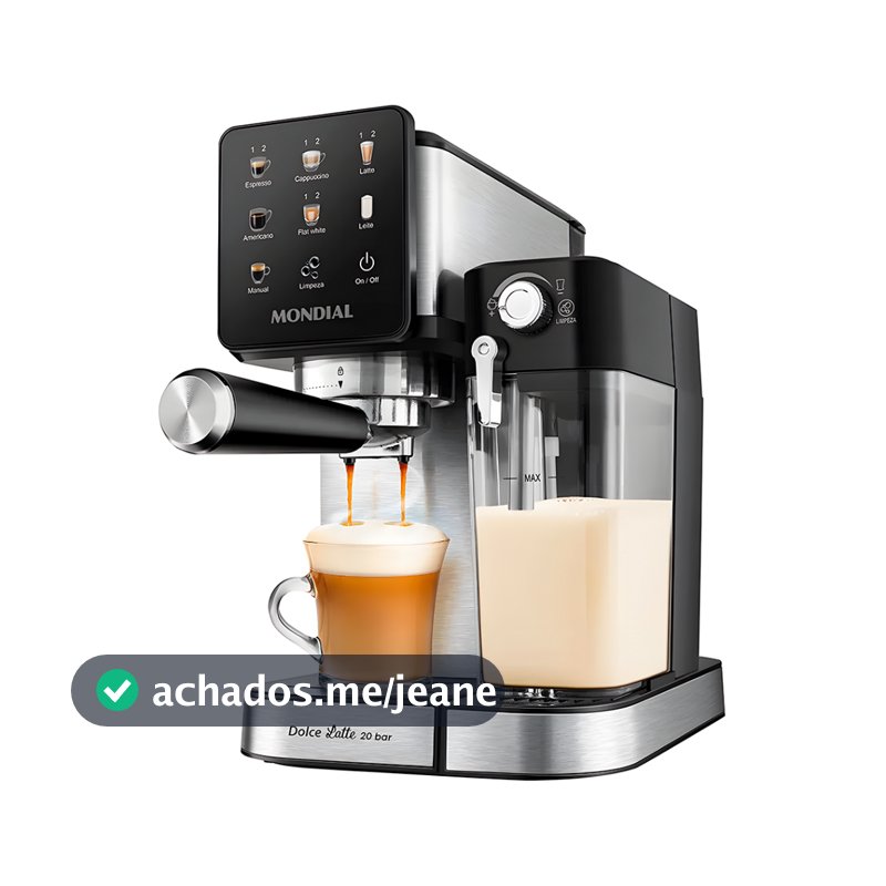 Cafeteira Espresso Automática Mondial CCL-01-20 Touch 1250W