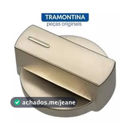 1 Botão Manipulo Fogão Cooktop Tramontina Penta Luz 5gx