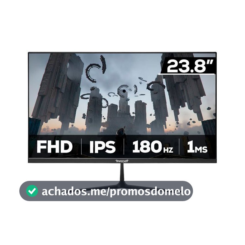 Monitor Gamer TGT Altay TS6, 23.8 Pol, IPS, FHD, 1ms, 180Hz, HDMI/VGA, TGT-ATTS6-BL02