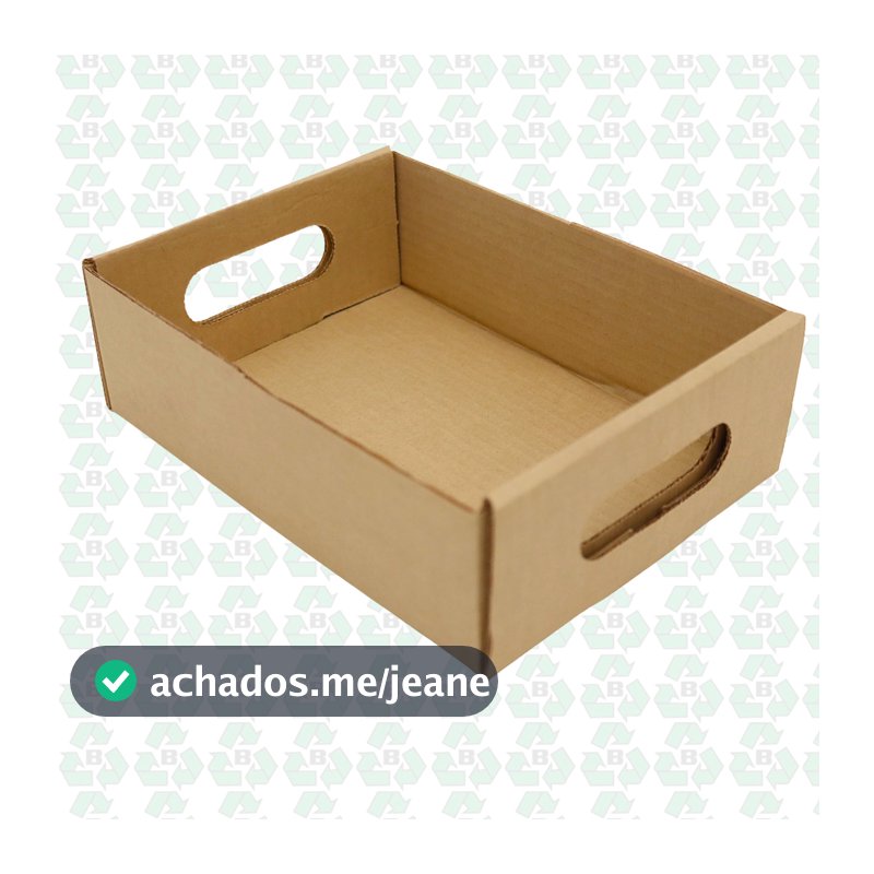 Caixa de Papelão para Cestas - Pacote com 25 unidades - 23,2 x 17,4 x 0,75