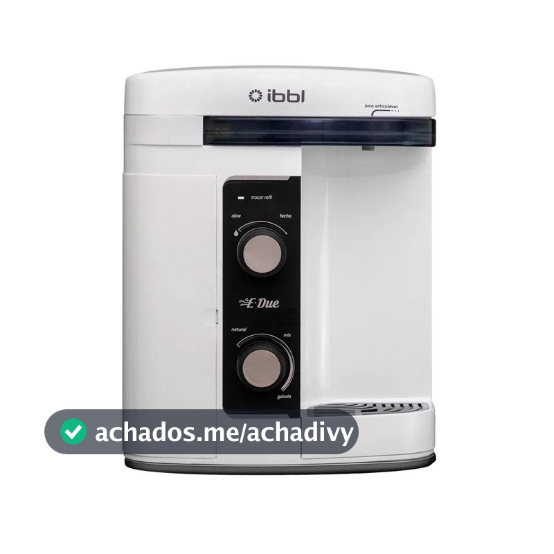 Purificador de Água Ibbl E-Due Branco Bivolt 79013001