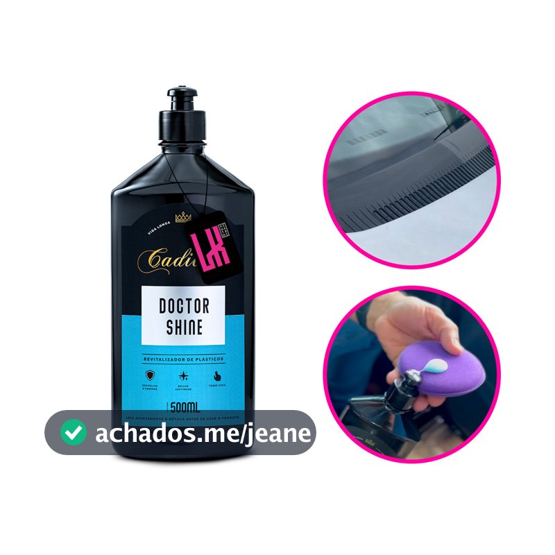DOCTOR SHINE REVITALIZADOR PLASTICOS 500 ML CADILLAC