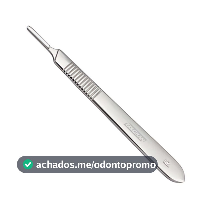 Cabo de Bisturi para Cirúrgia Odontológica Numero 3 Golgran