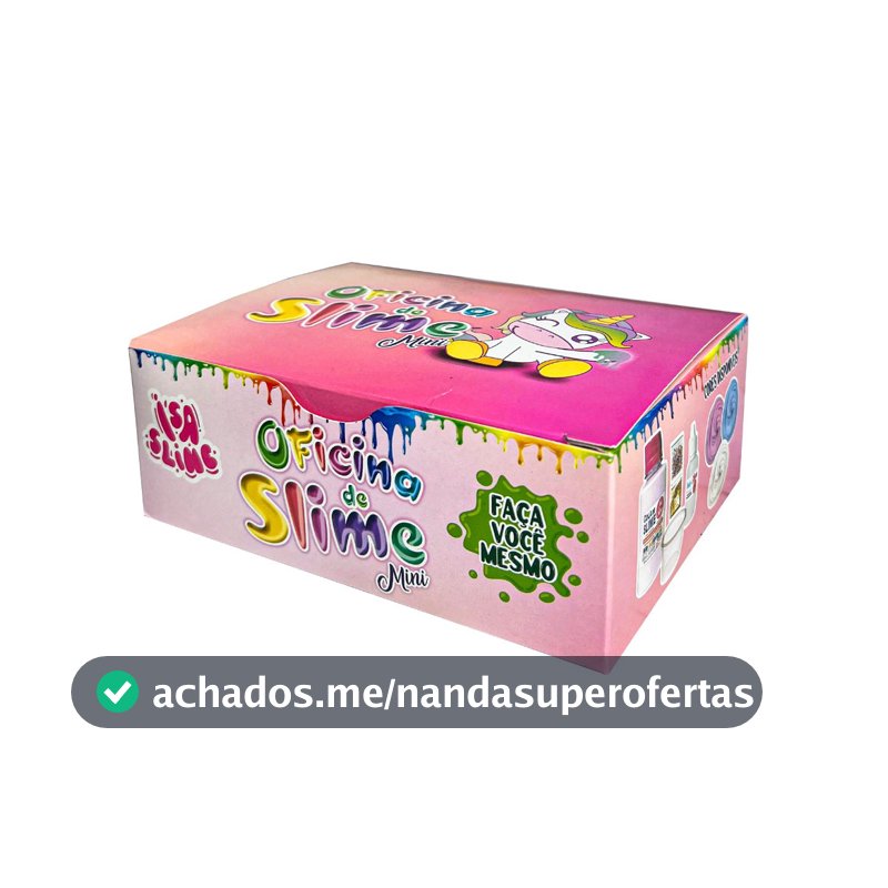 Novo Mini Kit para Fazer Slime Isa Slime Lancamento Barato