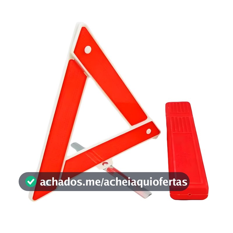 Triangulo P/ Carro - Sinalização De Segurança Atenção Carro Automotivo
