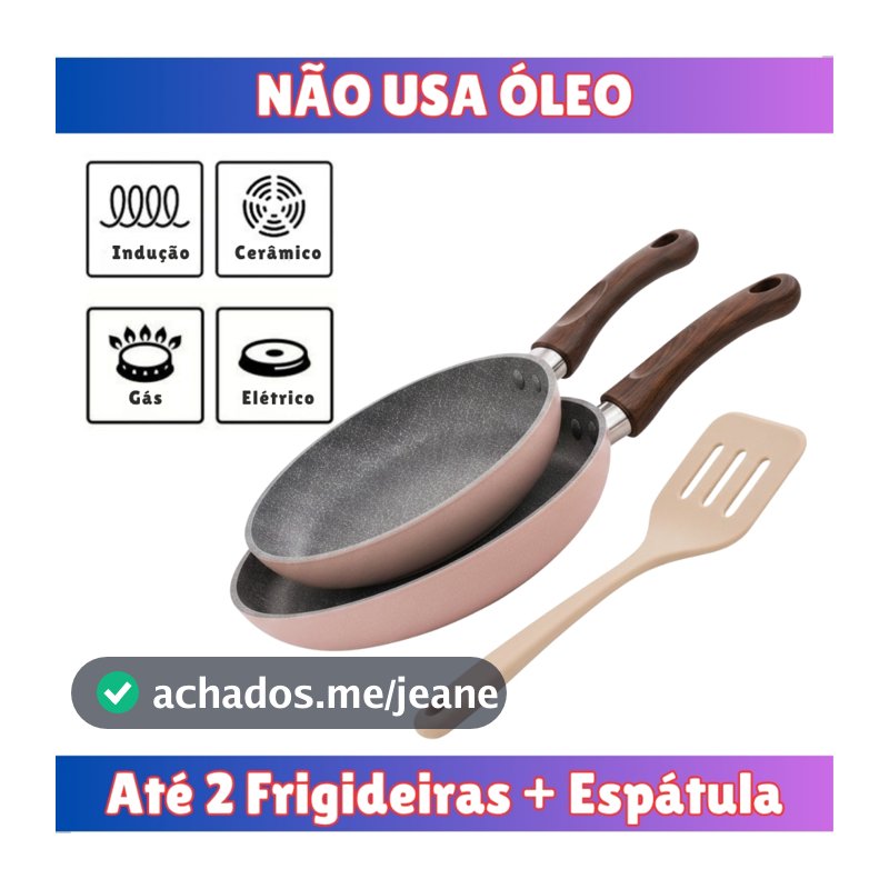 Frigideira Antiaderente Indução Cerâmica Premium Cooktop Todos Fogões Cabo Térmico Não Gruda
