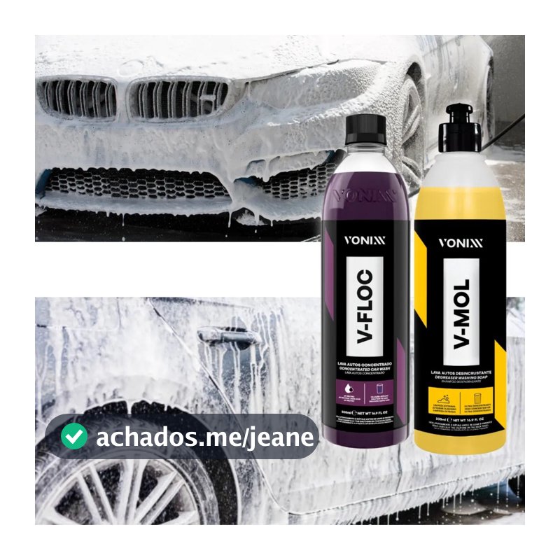 Shampoo Desengripante Automotivo V-Floc V-Mol Vonixx 500ml Biodegradável