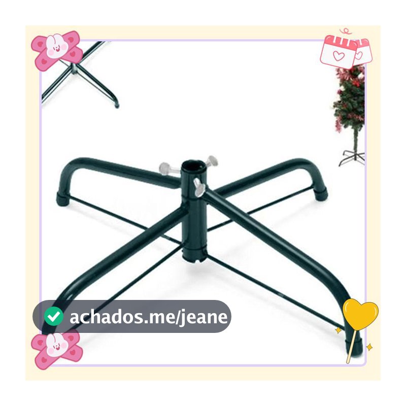 Base De Suporte Para Árvore De Natal , De Metal Resistente , Pernas Giratórias