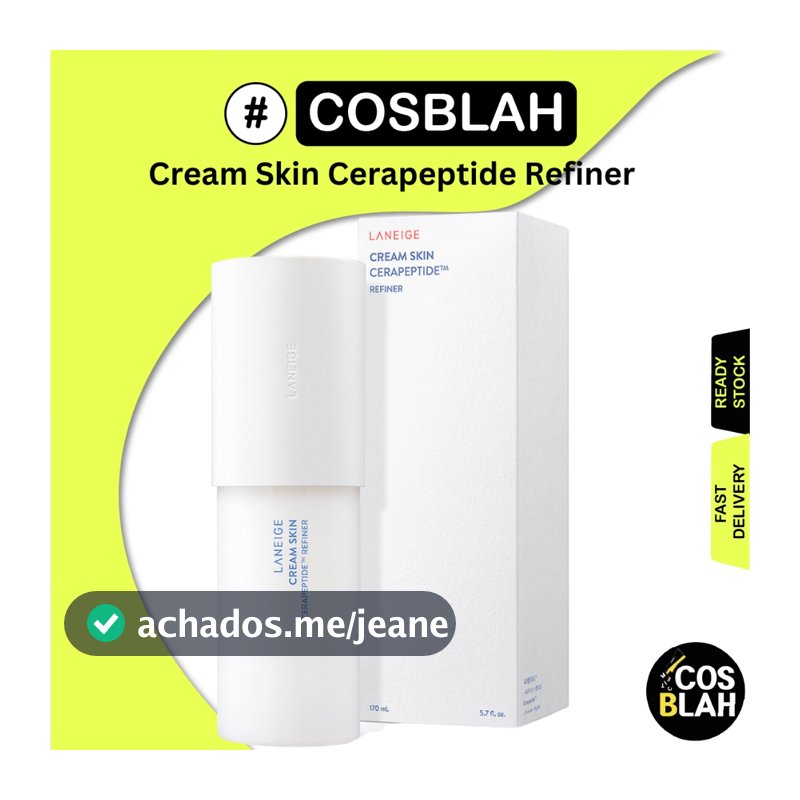 Laneige Cream Skin Cera Peptide Refiner 50ml , 170ml (Tônico Hidratante Para Longa Duração)-Estoques Prontos Das Coreias
