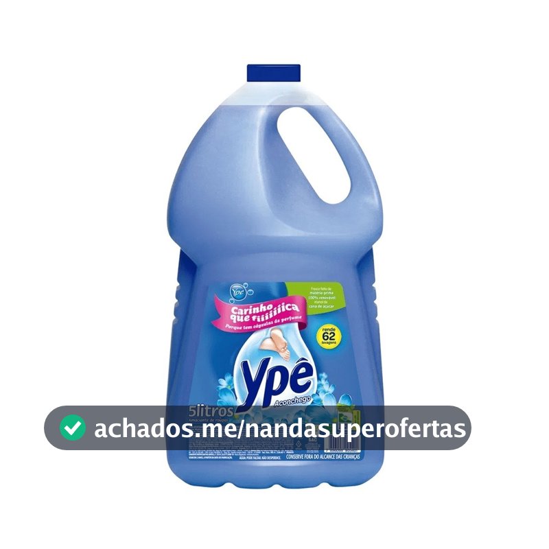 Amaciante Roupas 5 Litros Ypê Suprema Triex Candura Urca Baby Soft Mon Bijou Select Atacado