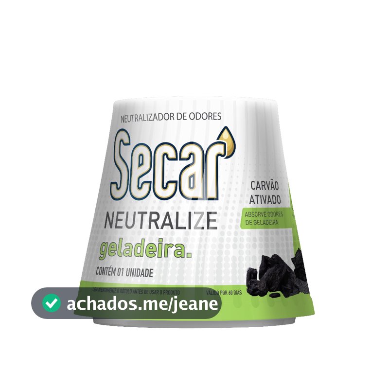 Tira Odor De Geladeira Neutralize Secar Carvão Ativo 1un x 30g