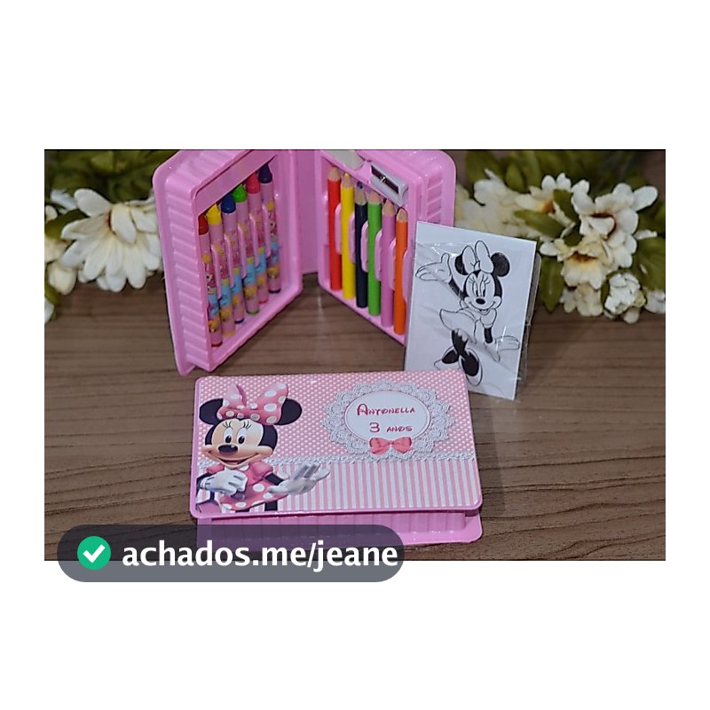 Estojo de Pintura Personalizado 20 Peças (qualquer tema)
