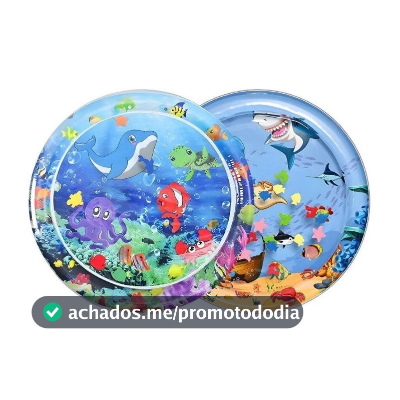 Sensor Tapete De Água Para Gatos Crianças Com Peixe De Estimação
