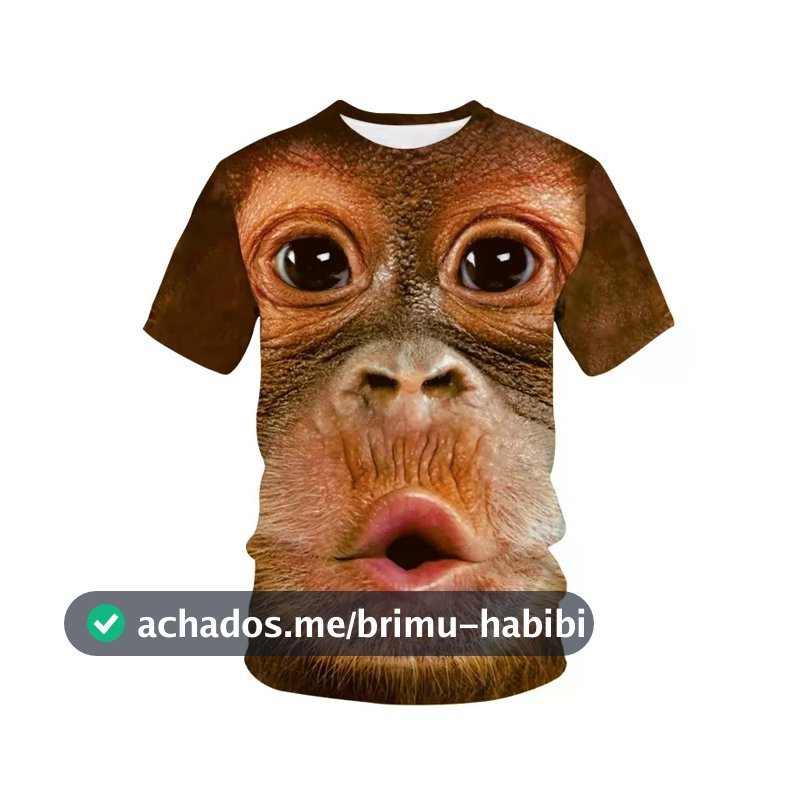 Mais Recente Camiseta Masculina De Verão Com Estampa 3D Engraçada De Tamanho Grande Propriedades Respiráveis E De Secage