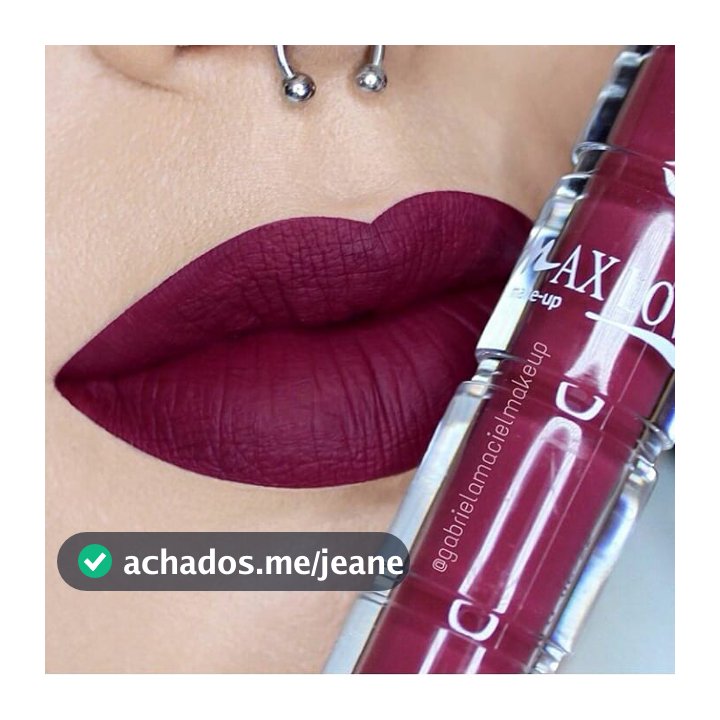 Batom Líquido Matte 24, 30, 48 horas Vinho, Jabuticaba, Fucsia, Vermelhos, Uva, Nude Rosa Terracota Marrom Max Love