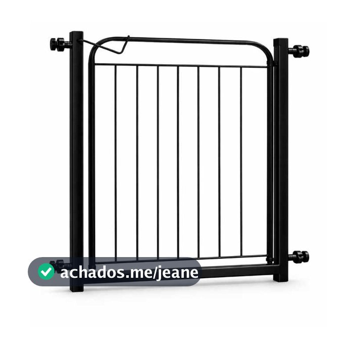Portão Pet Grade Para Cachorro (68cm Até 153cm) Cercado de Proteção