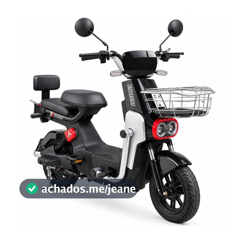Bike/bicicleta Scooter Elétrica 1000w Bateria Litio Sobe Ladeira