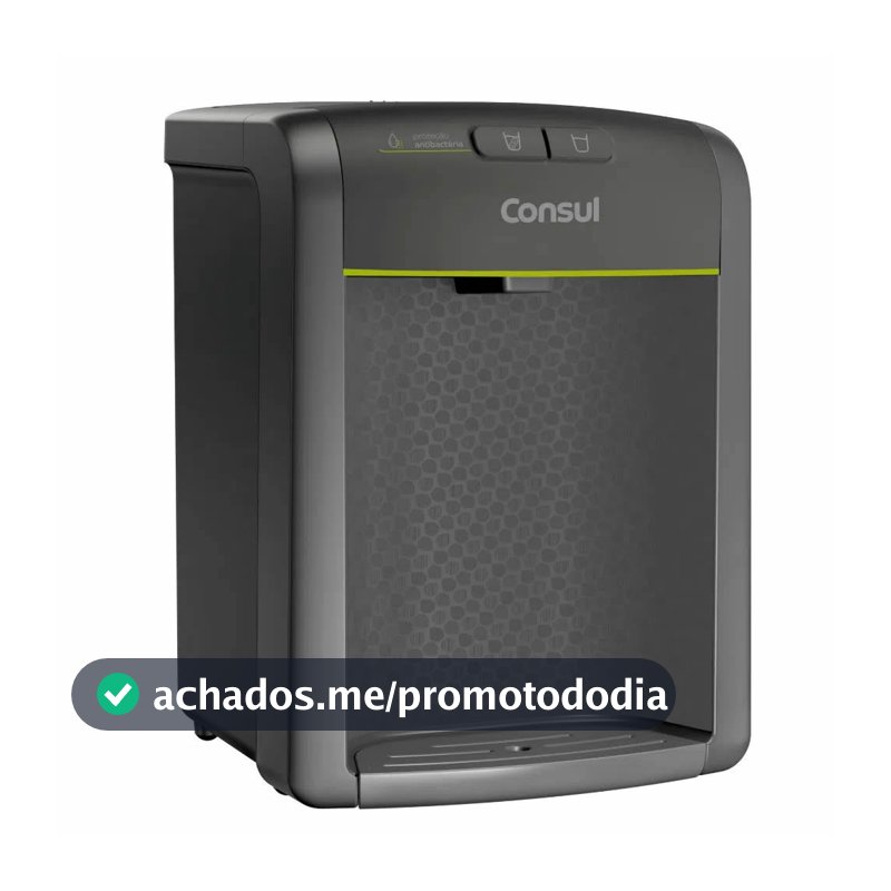 Purificador de Água Consul Refrigerado CPB34AFVNA Cinza Bivolt
