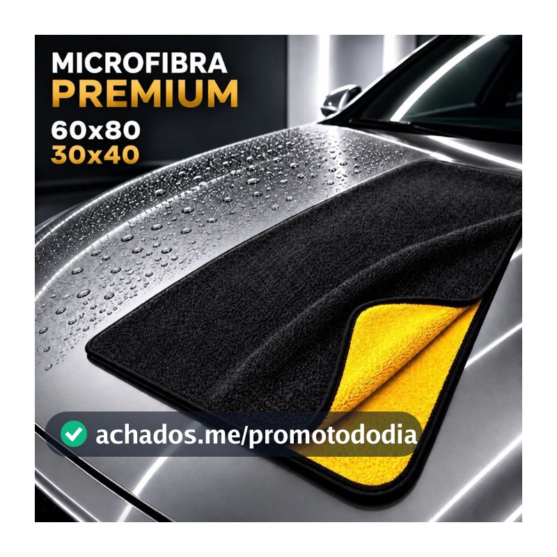 Pano Microfibra Toalha Grande Limpar Casa moveis Secar Carro Automotivo Lavagem Secagem Polimento