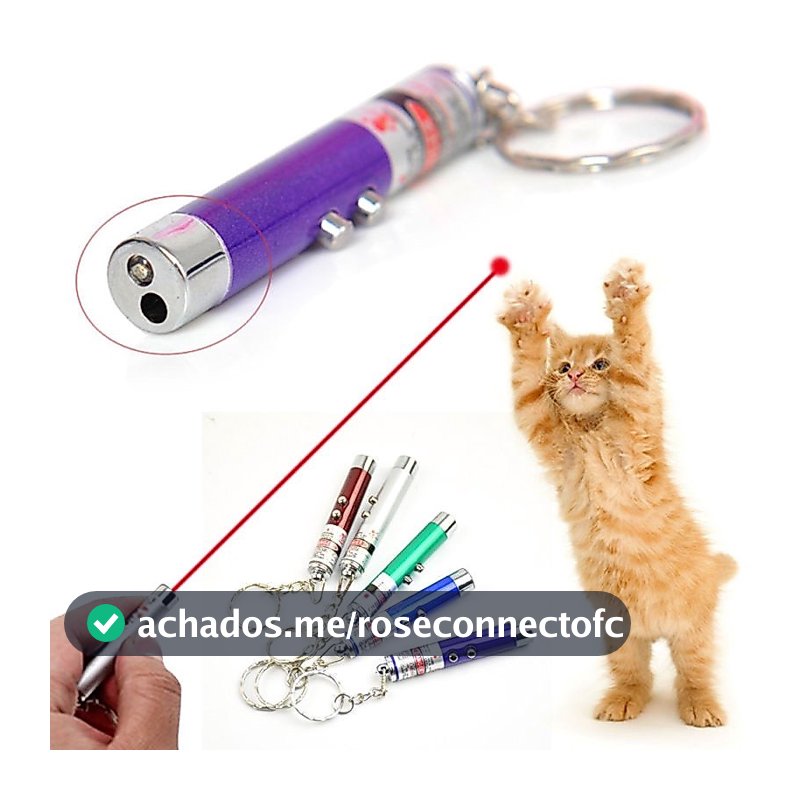 Animal de estimação engraçado led laser gato brinquedo 5mw ponto vermelho laser luz 650nm ponteiro caneta laser brinquedo interativo gato vara brinquedos gato cor aleatória