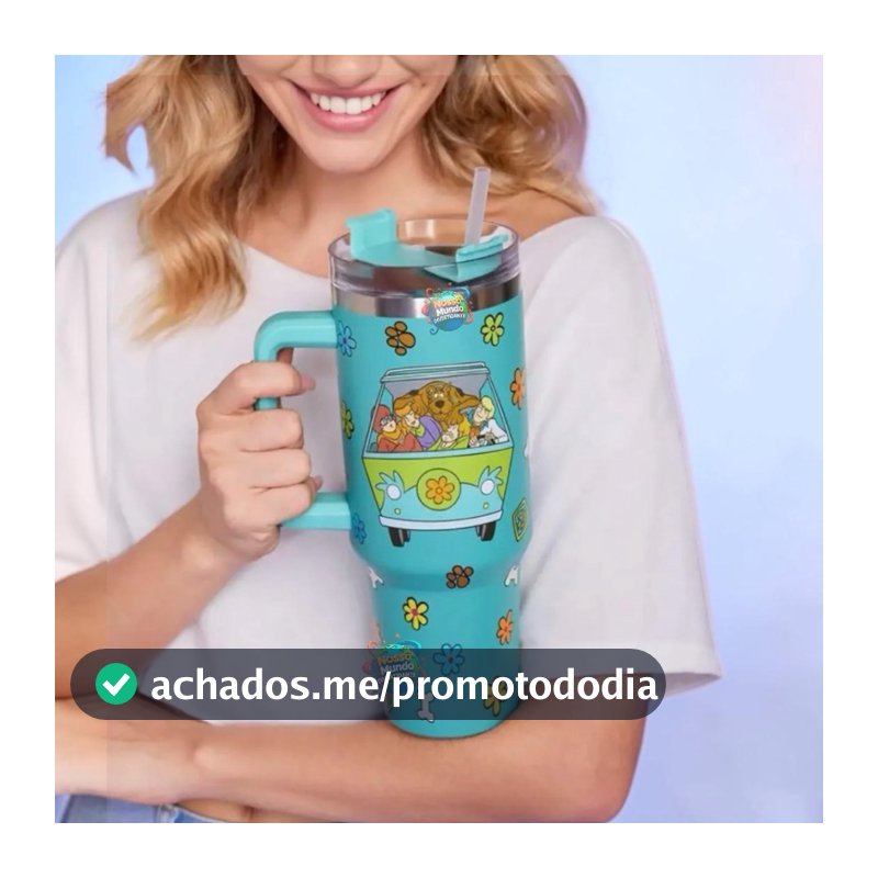 Copo Térmico 1200 ml Scooby-Doo Personalizado