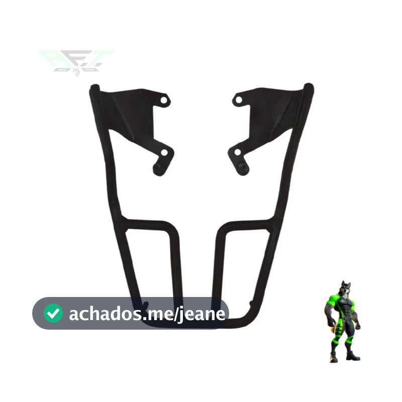 Suporte P/ Bau Bagageiro Grelha Churrasqueira Aço Maciço Titan 160 2016 A 2022
