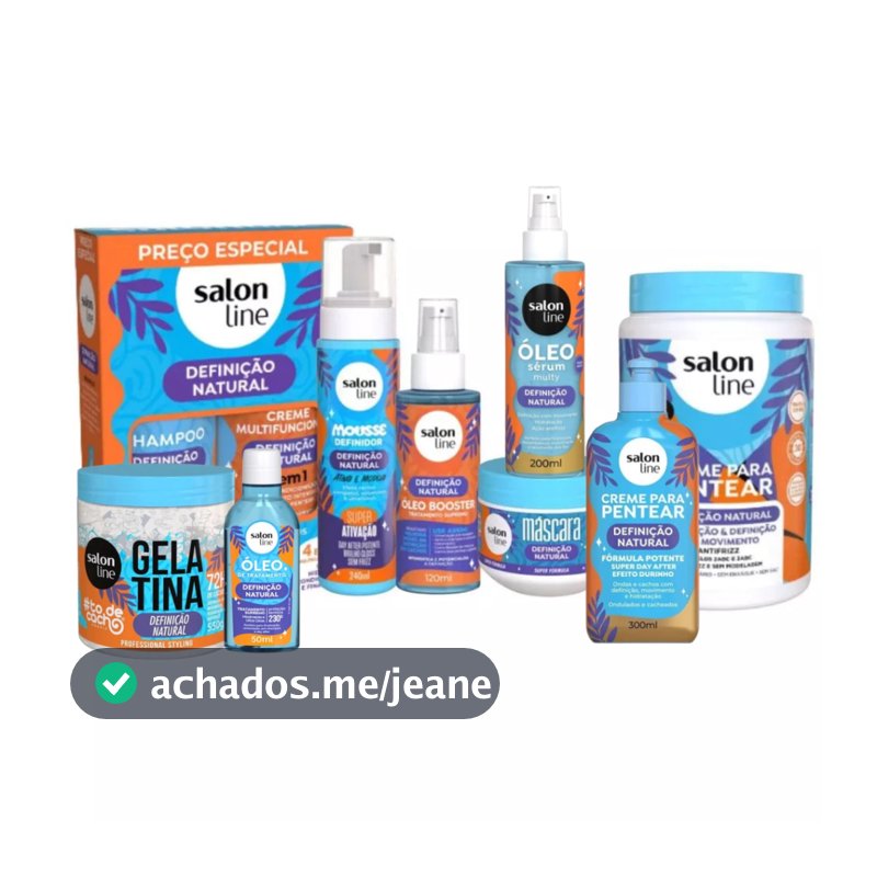 Salon Line Linha Definição Natural Completa - Escolha o seu