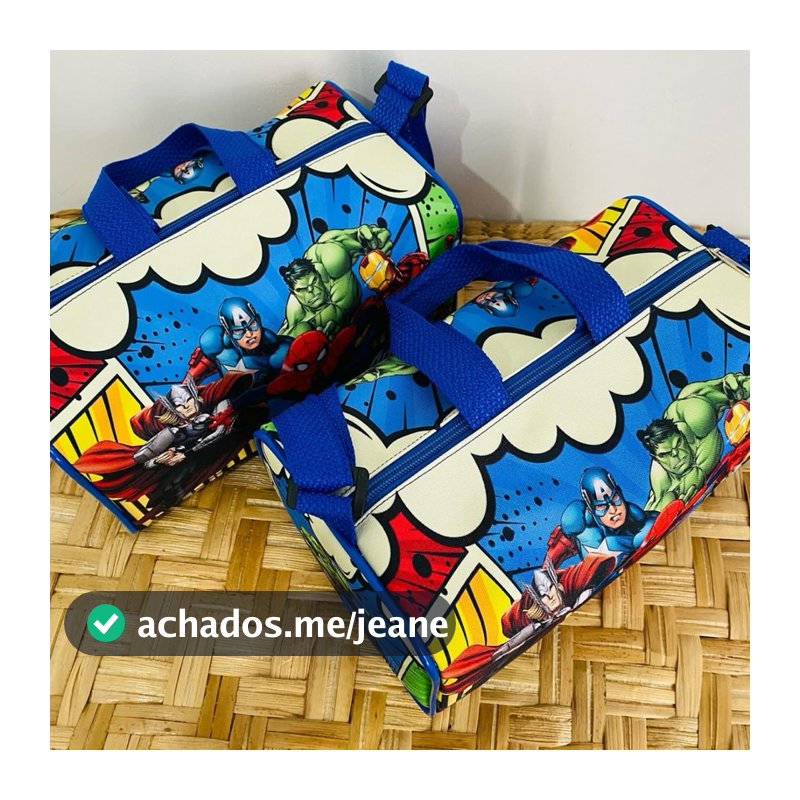 Kit mini mala personalizados 25x15x15 personalizado