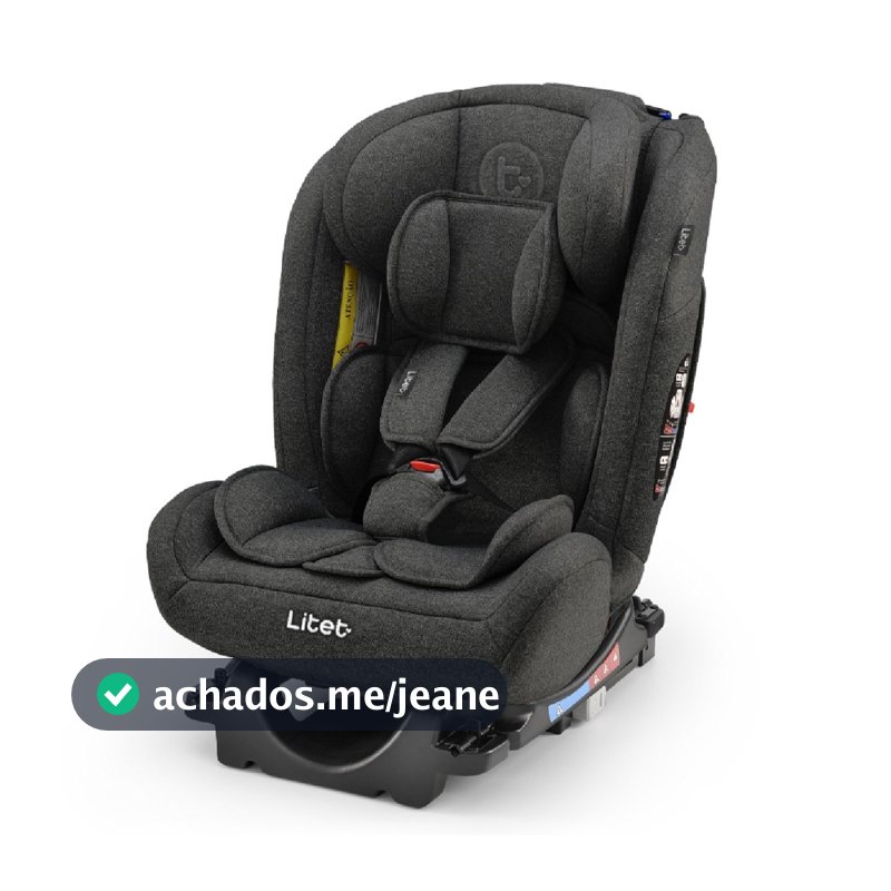 Cadeira de Carro Infantil All Stages 2.0 Isofix Preto Litet