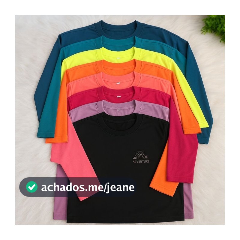 Camisa UV Infantil Térmica Blusa de Proteção Solar para Menino e Menina UV50