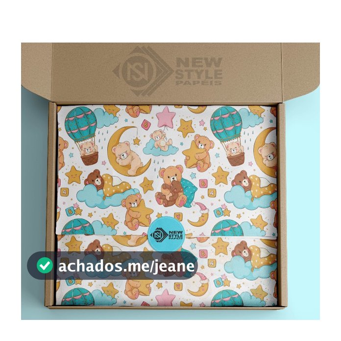 Papel de seda Premium 35x50 cm URSINHOS