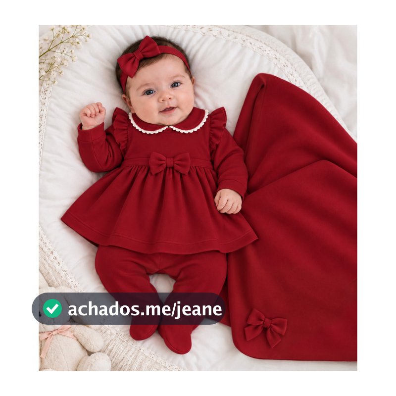 Saída Maternidade Menina Lis