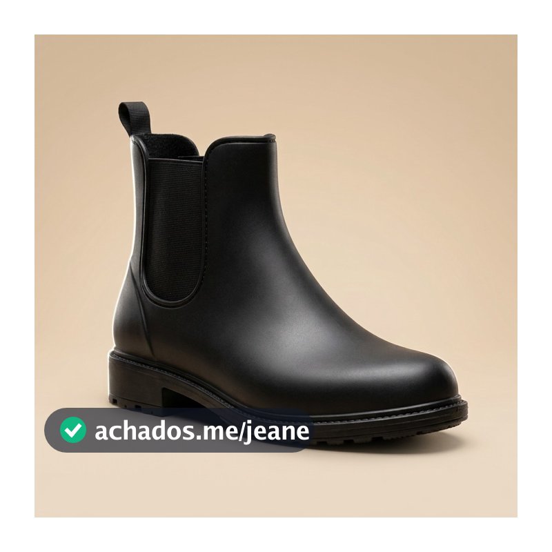 Galocha Bordô Feminina Estilo Chelsea Bota de Chuva Cano Curto Impermeável Antiderrapante Confortável Moda