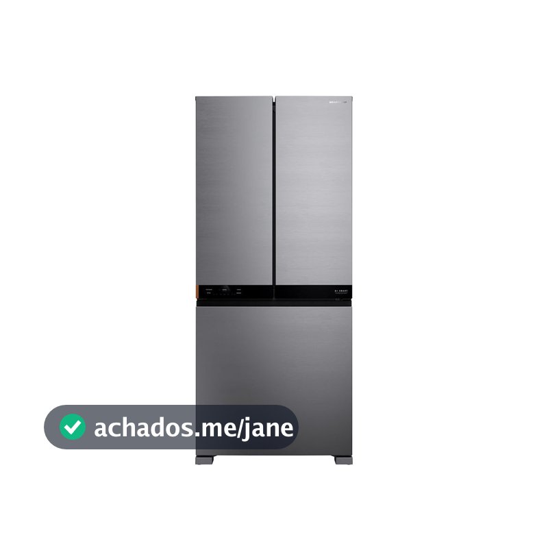 Geladeira Inteligente B= Smart 3 Portas French Door Frost Free 630L cor Inox Brastemp - BRO88AK
