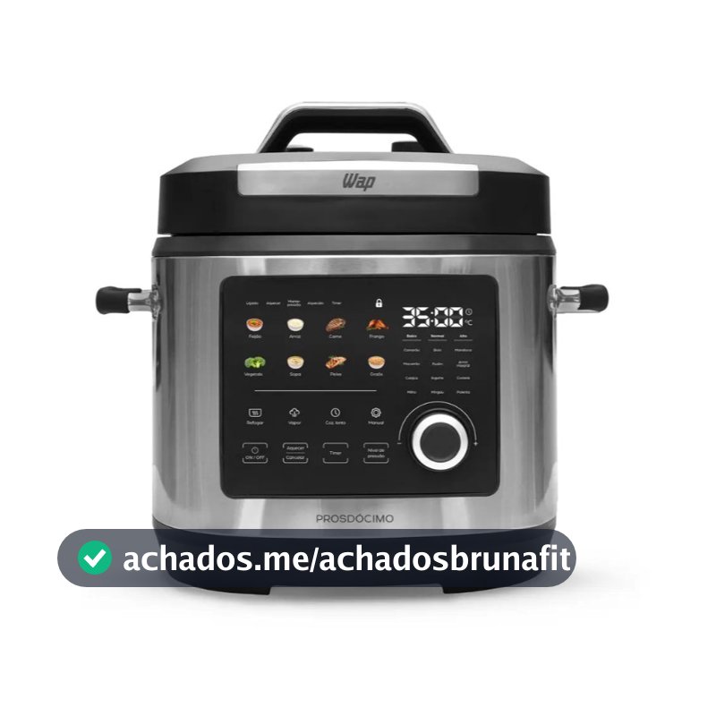 Panela de Pressão Elétrica 6L Wap Digital Prosdócimo WPPE6 220V