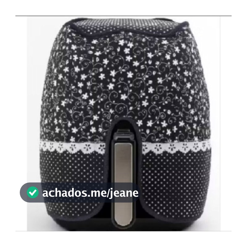 Capa pra Airfryer de 4 e 5 litros tricoline estampas