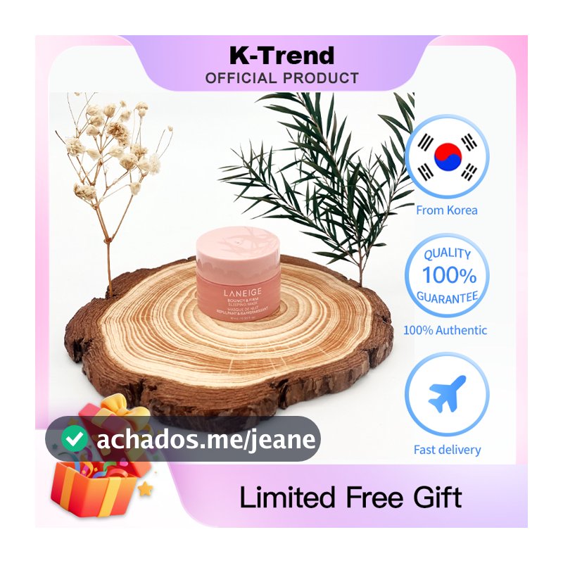 [Envio Na Coreia] Máscara De Dormir LANEIGE BOUNCY & FIRM 10ml
